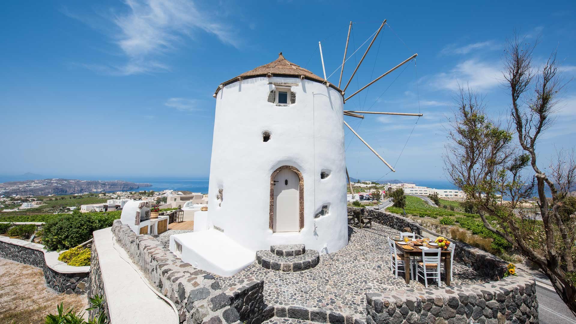 ANEMOSCOPE WINDMILL VILLA SANTORINI 8
