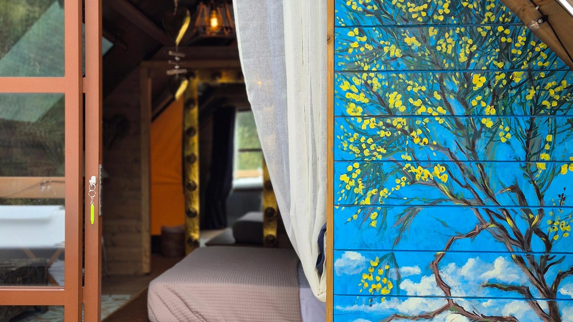 The glamping tents1