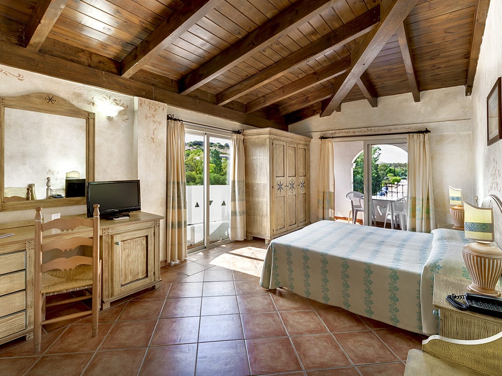 Chambre avec vue sur jardin