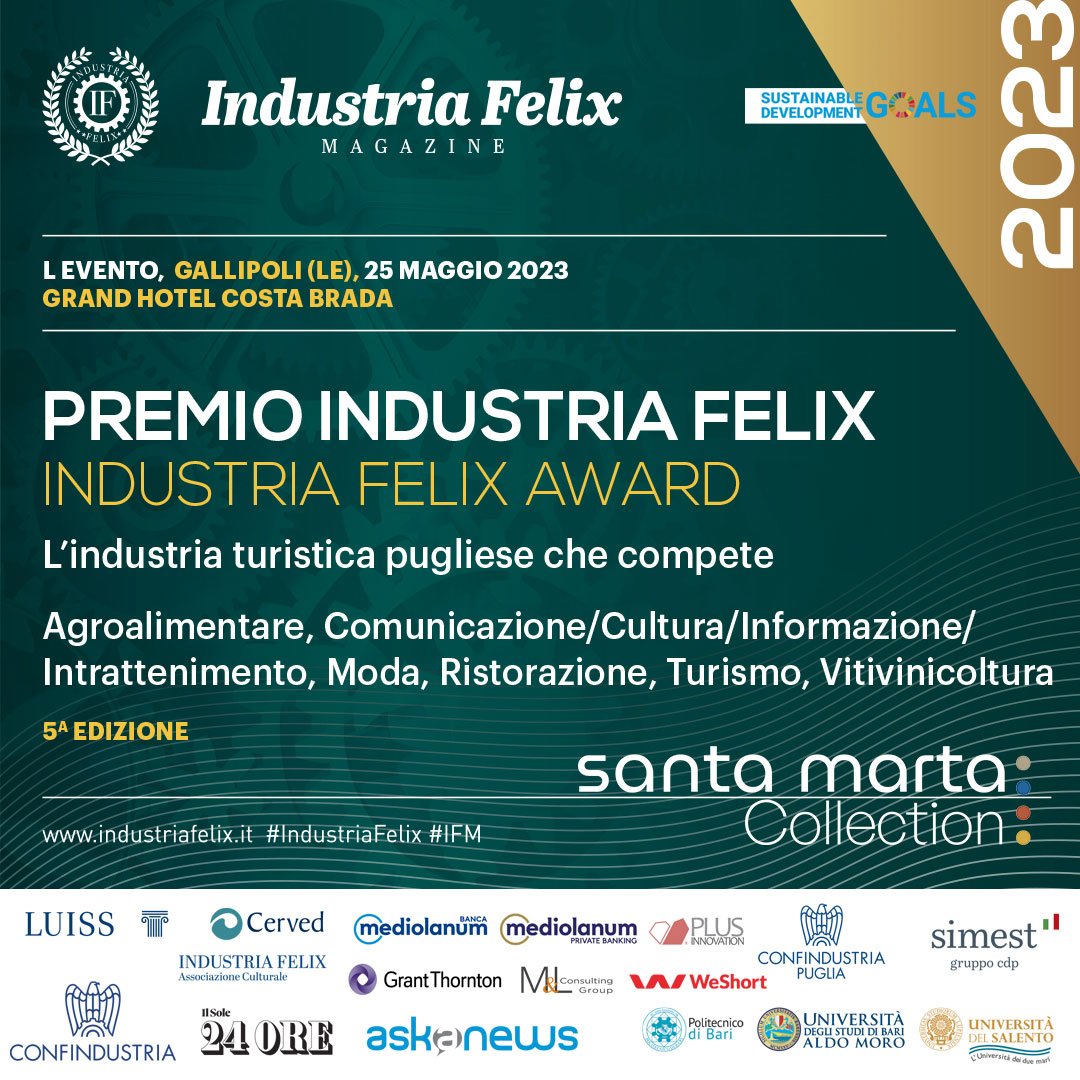 PREMIO INDUSTRIA FELIX 20237 PREMIO INDUSTRIA FELIX 20237