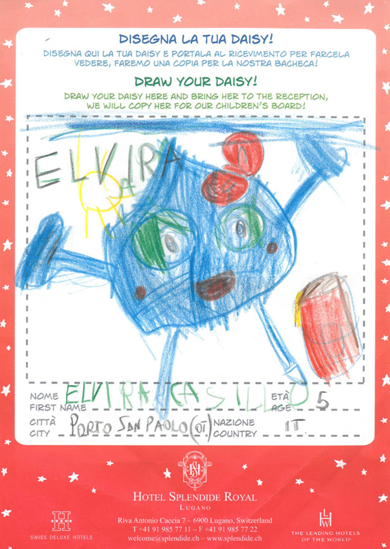 Discover Daisy hand-drawn by Splendide's young guests 4