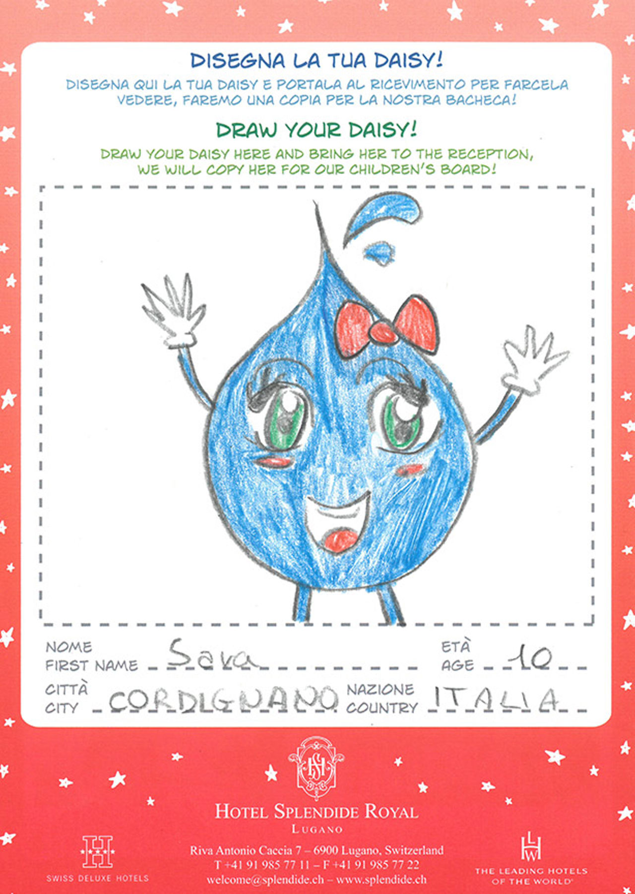 Discover Daisy hand-drawn by Splendide's young guests 5