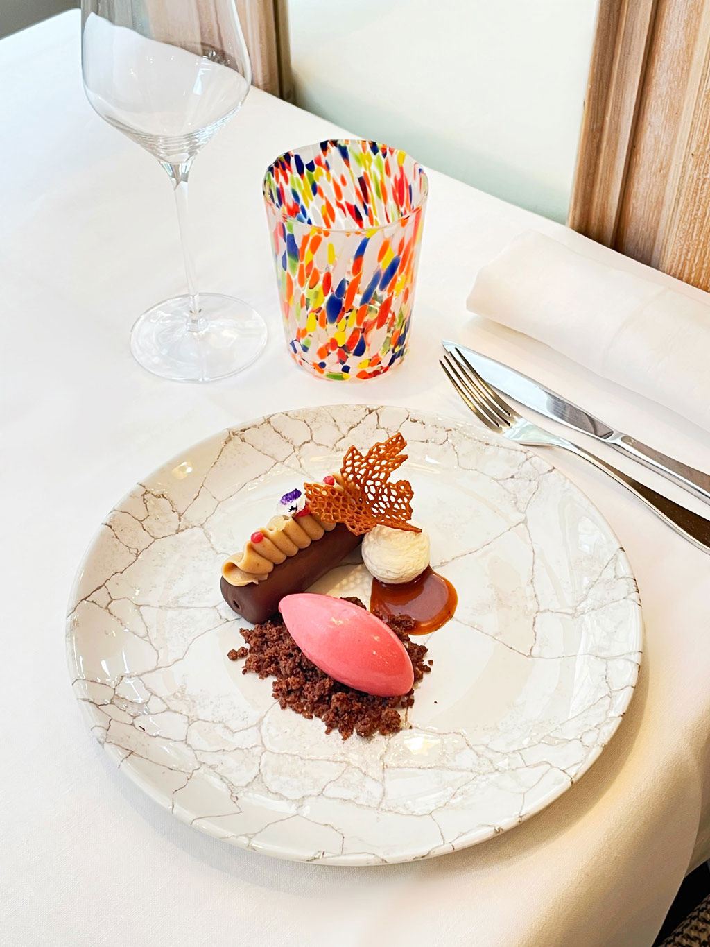 A surprise with every course   15