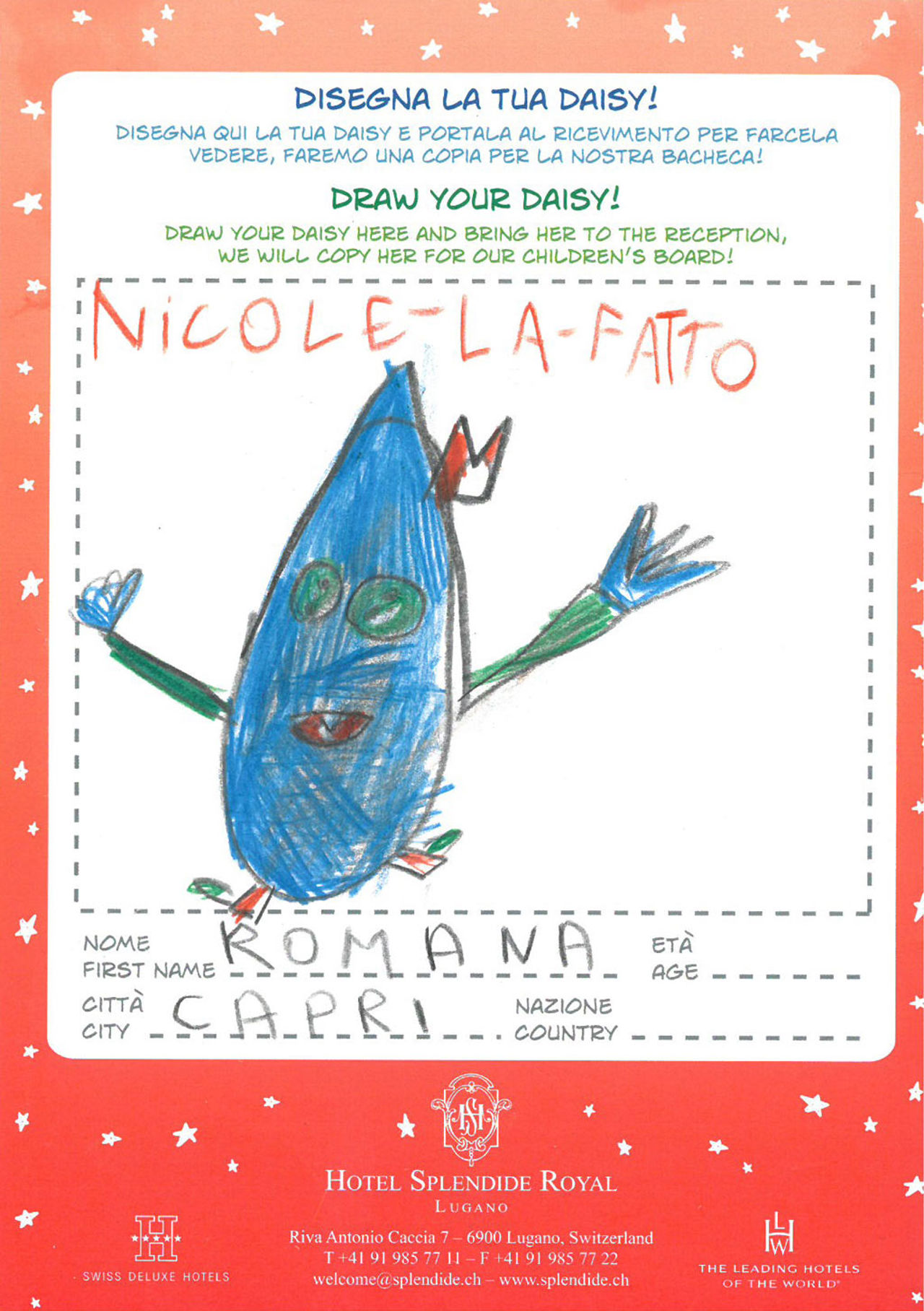 Discover Daisy hand-drawn by Splendide's young guests 19