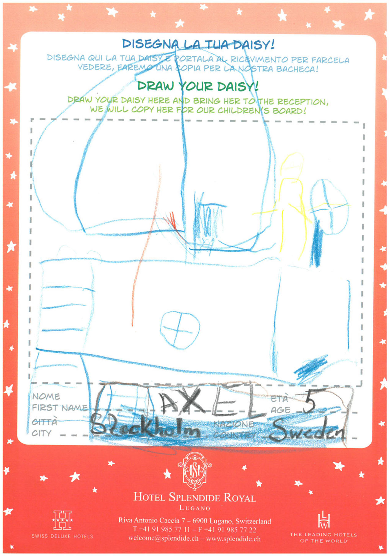 Discover Daisy hand-drawn by Splendide's young guests 17