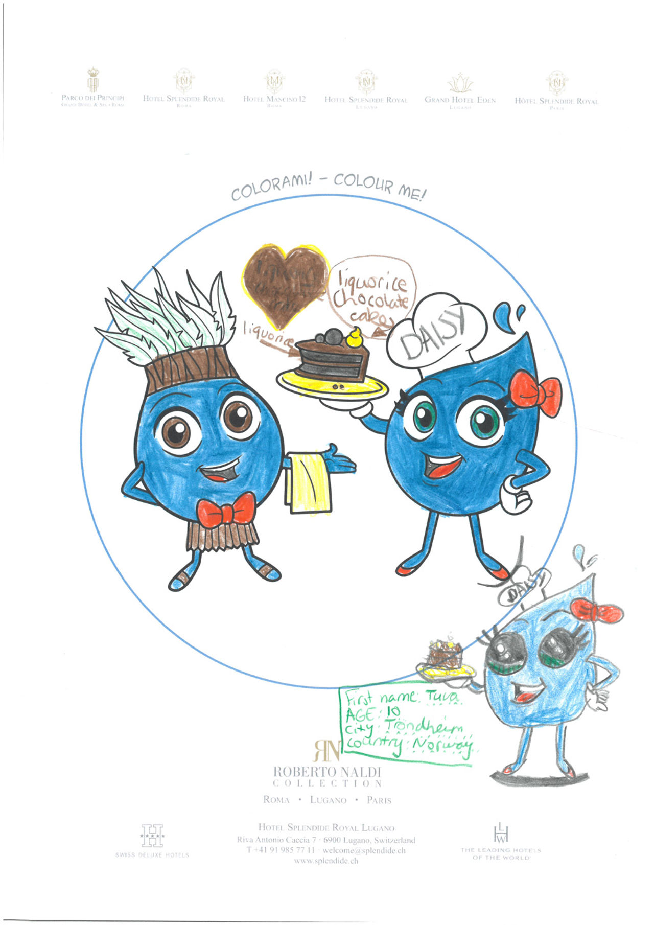 Discover Daisy hand-drawn by Splendide's young guests 21