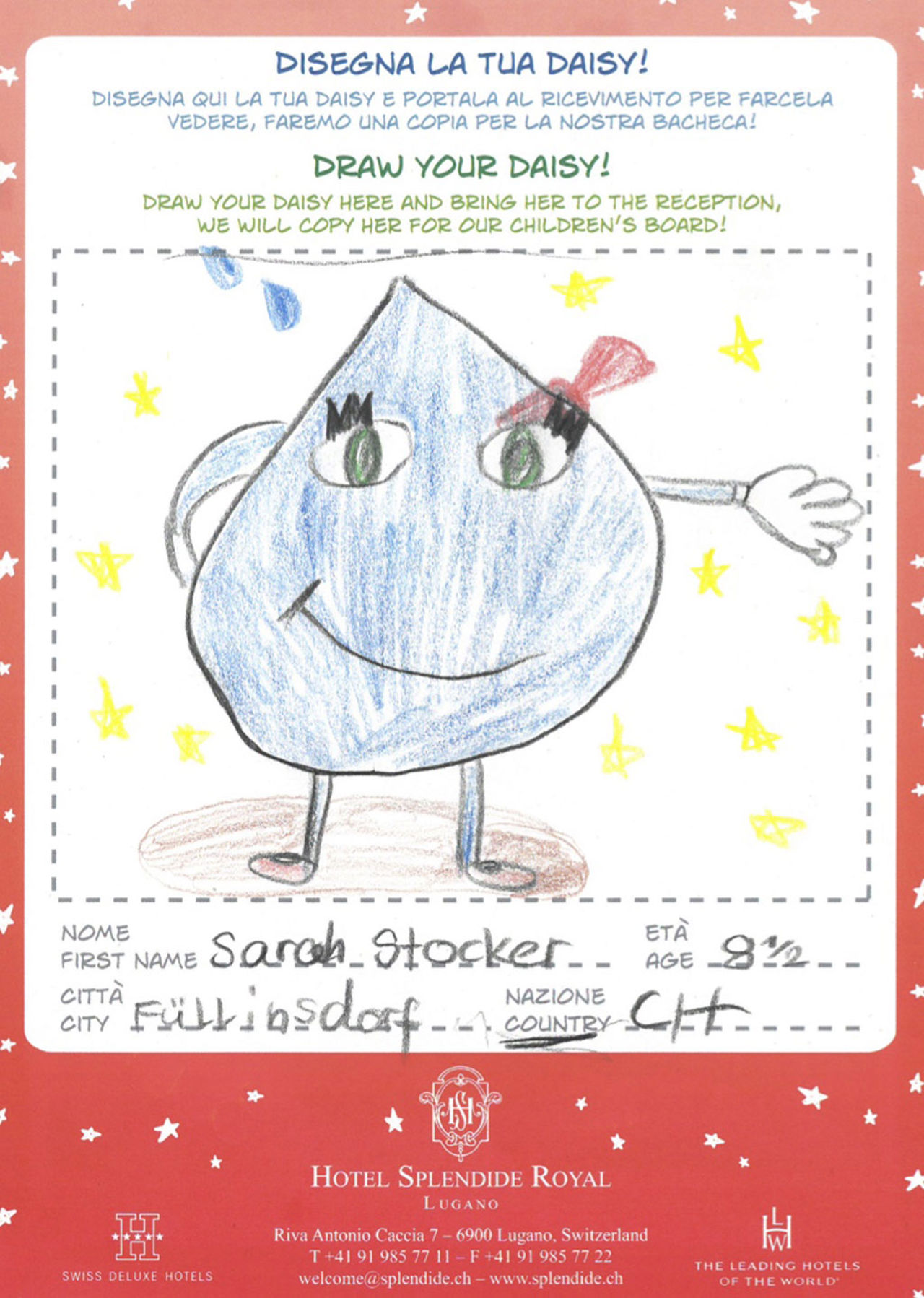 Discover Daisy hand-drawn by Splendide's young guests 22