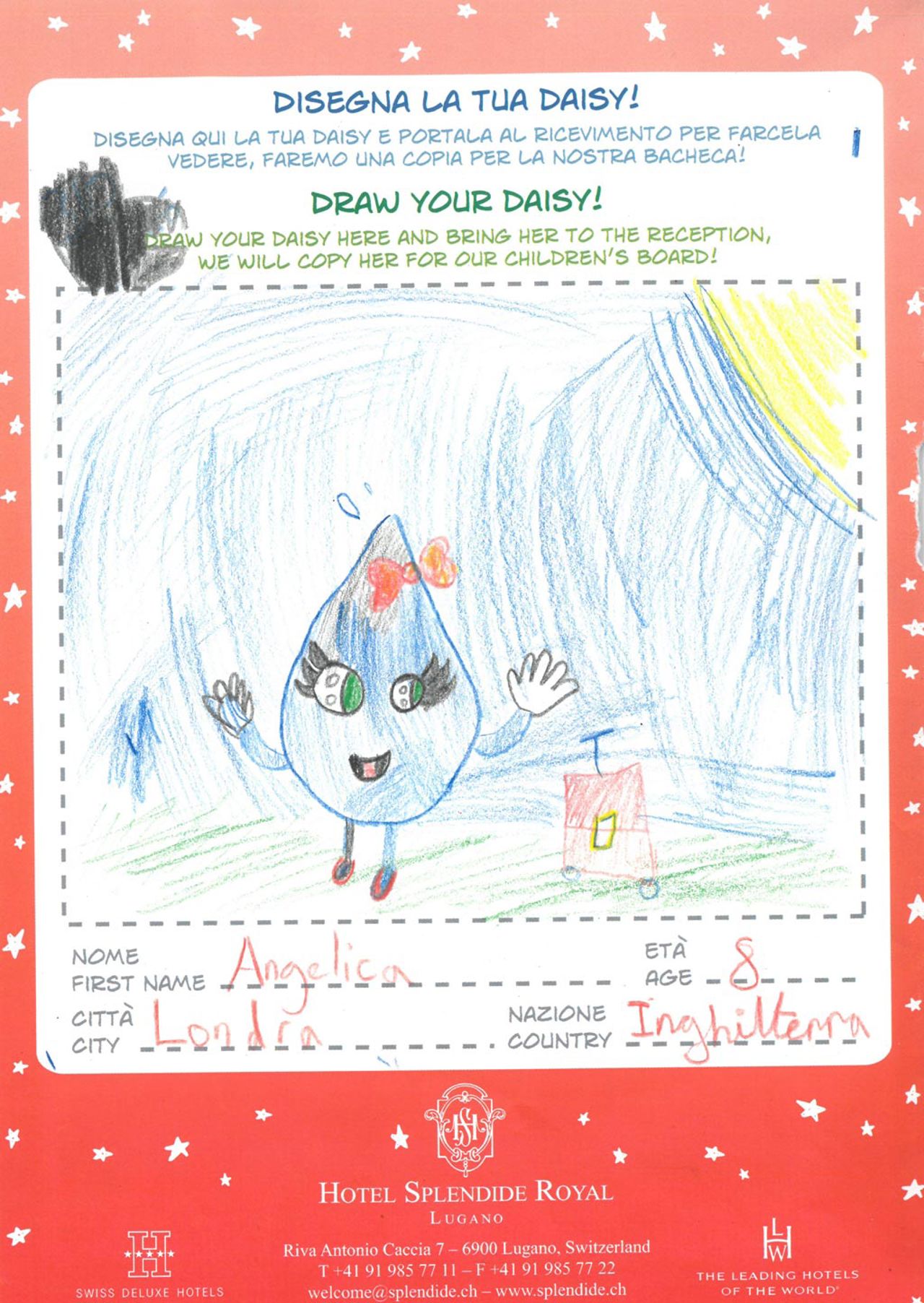 Discover Daisy hand-drawn by Splendide's young guests 20