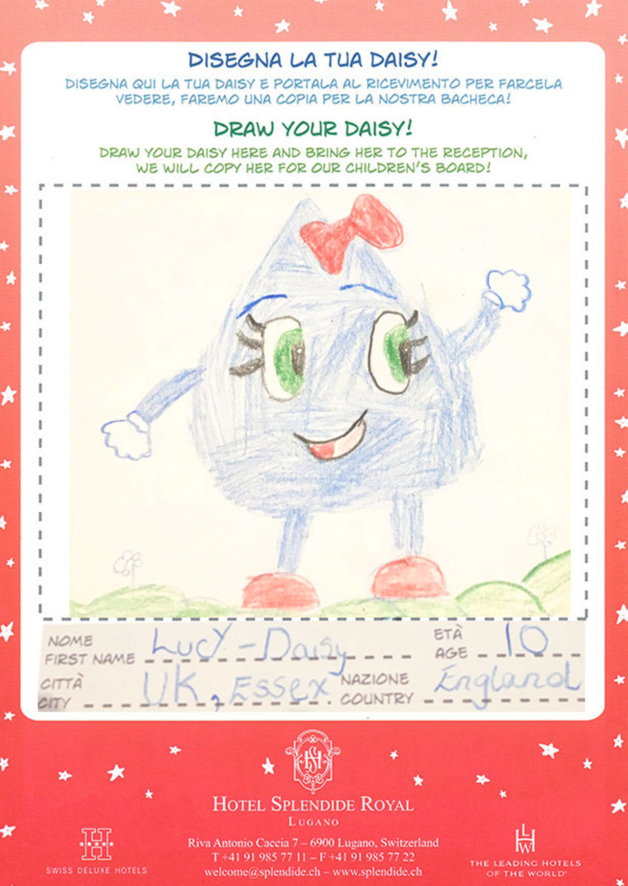 Discover Daisy hand-drawn by Splendide's young guests 18