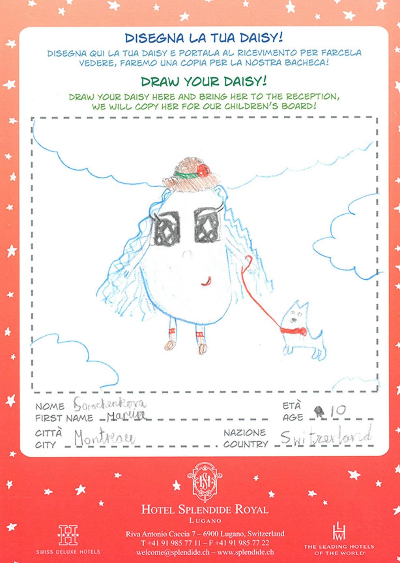 Discover Daisy hand-drawn by Splendide's young guests 7