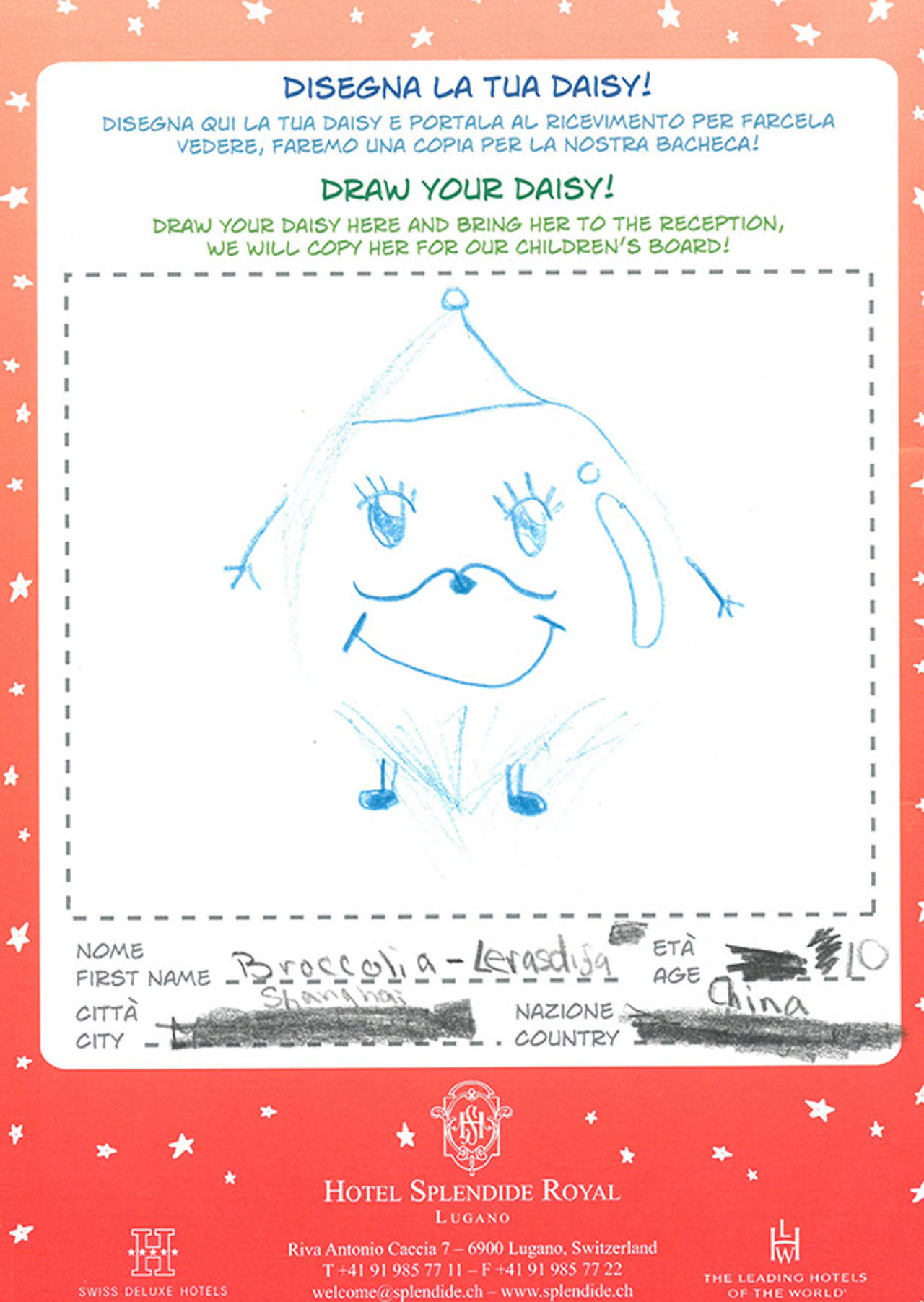 Discover Daisy hand-drawn by Splendide's young guests 9