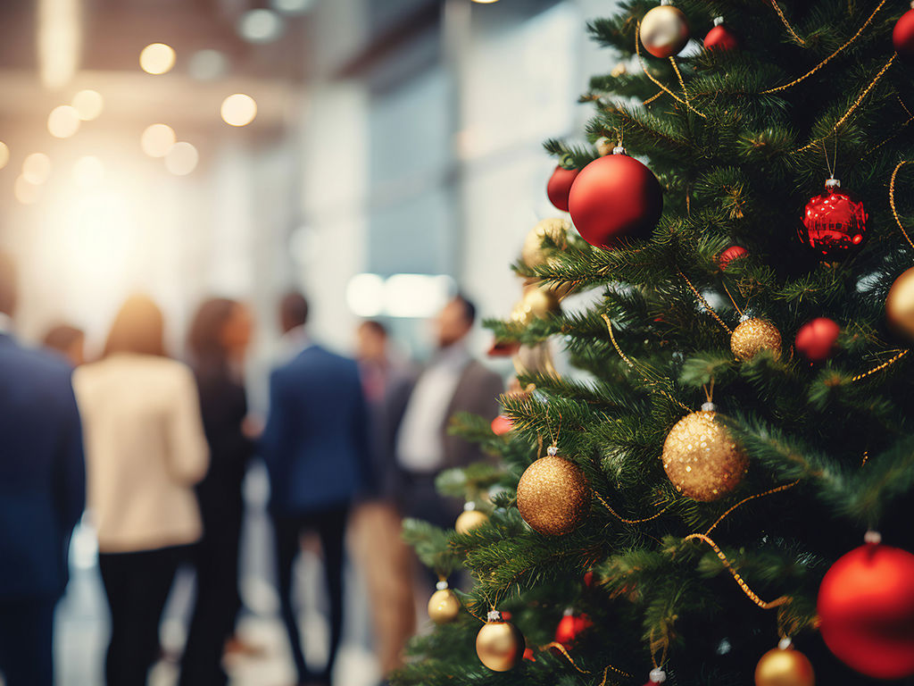 Corporate events during the holidays