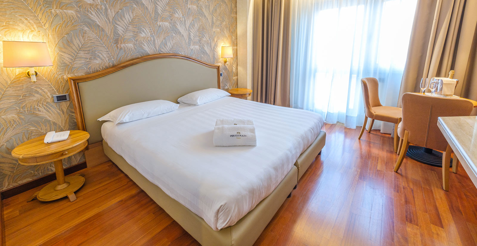 We are waiting for you in Perugia with recently renovated 108 rooms to offer you a pleasant and welcoming stay 1