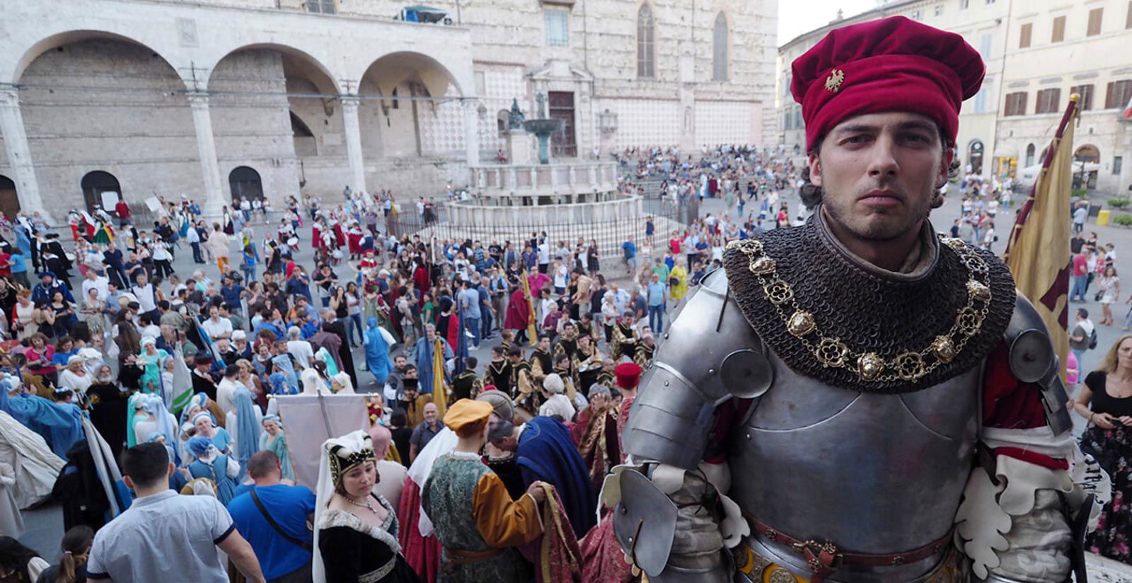 Perugia 1416 is a historical re-enactment 1