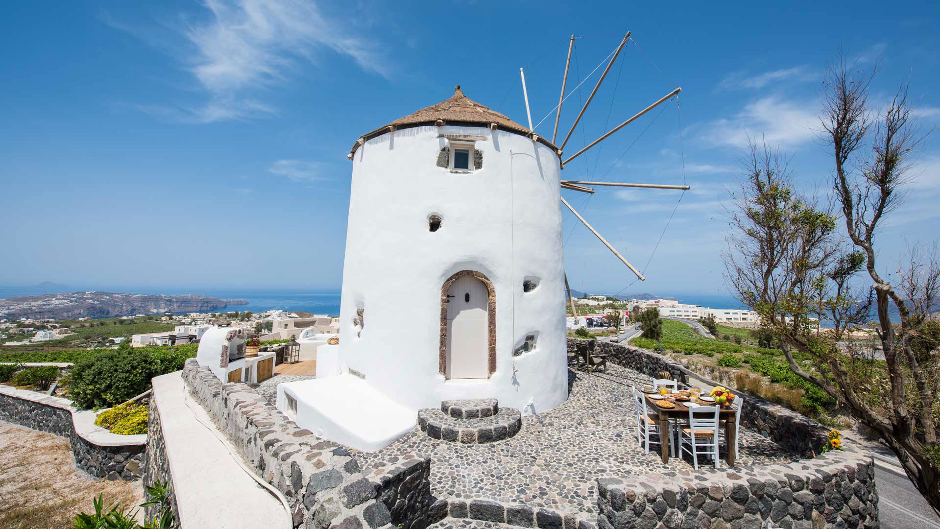 ANEMOSCOPE WINDMILL VILLA SANTORINI 8