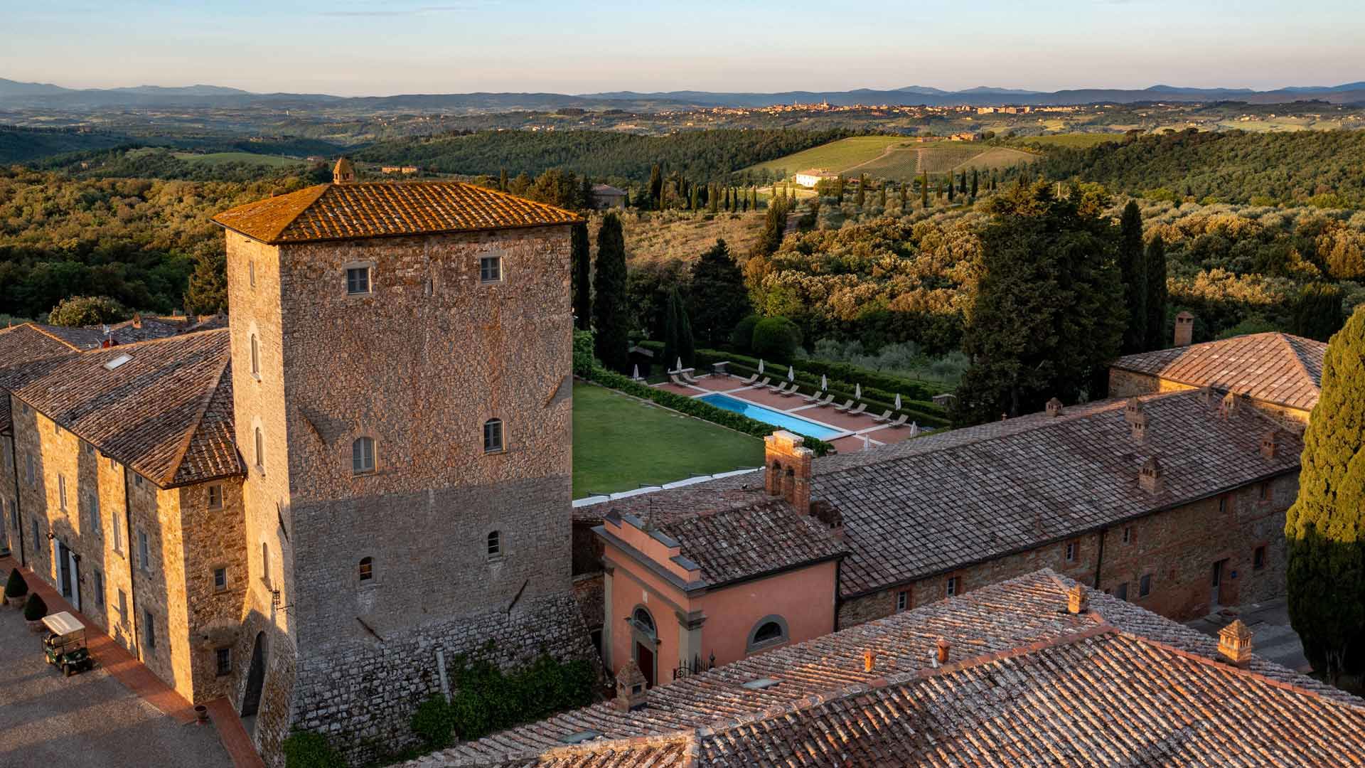 Vista su Siena Borgo Scopeto