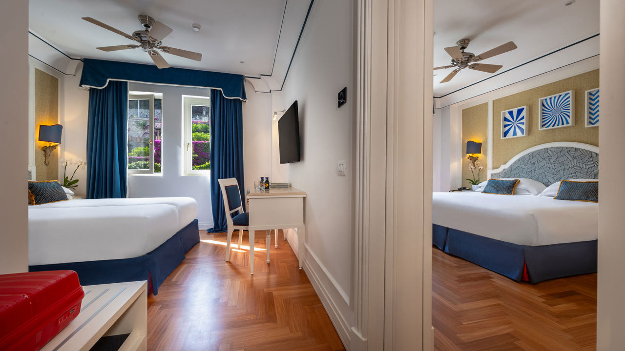 Book the Superior Two Connecting Family Room at Grand Hotel San Pietro