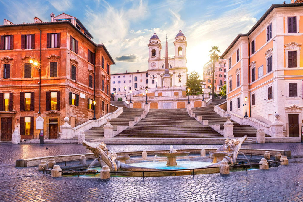Itineraries from the Spanish Steps 2  Itineraries from the Spanish Steps 2