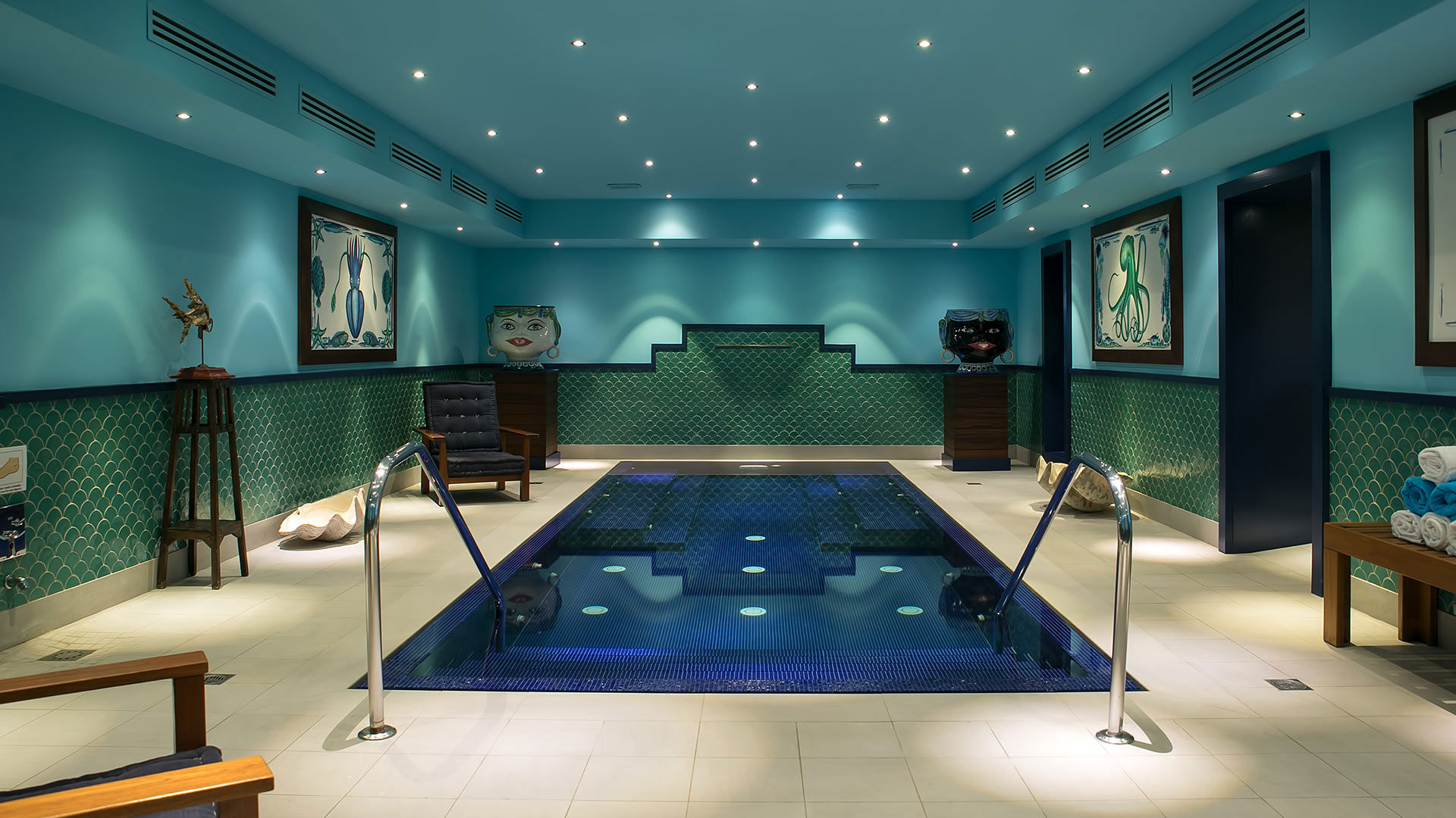 Hotel Capo La Gala - Aquarium  Wellness 9