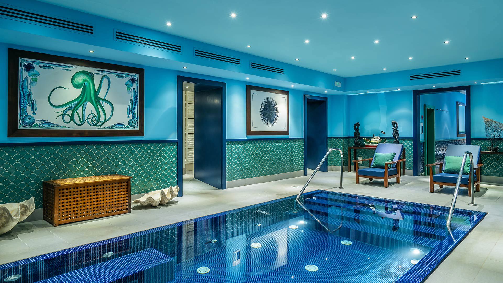 Hotel Capo La Gala - Aquarium  Wellness 8