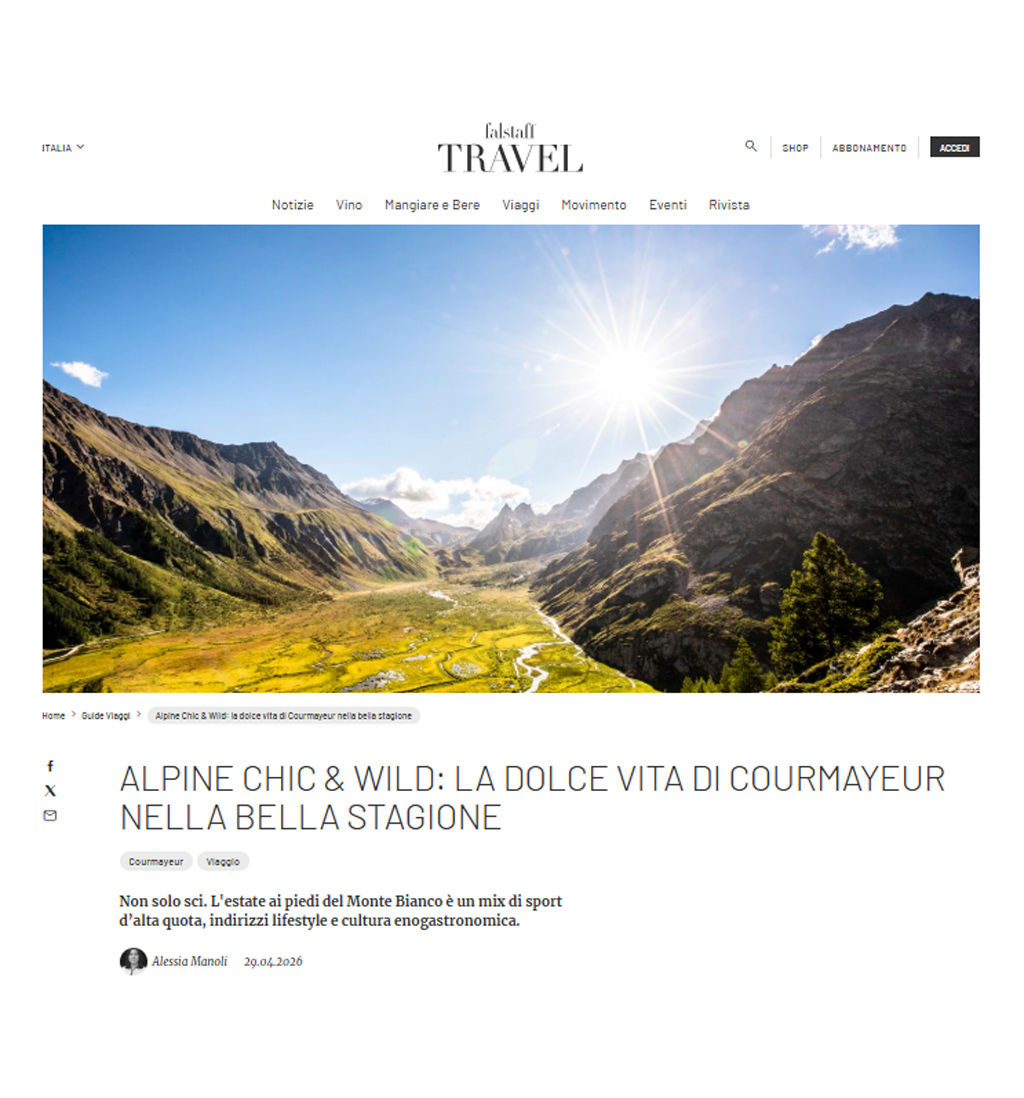 The Good Life in Courmayeur During the Summer Months