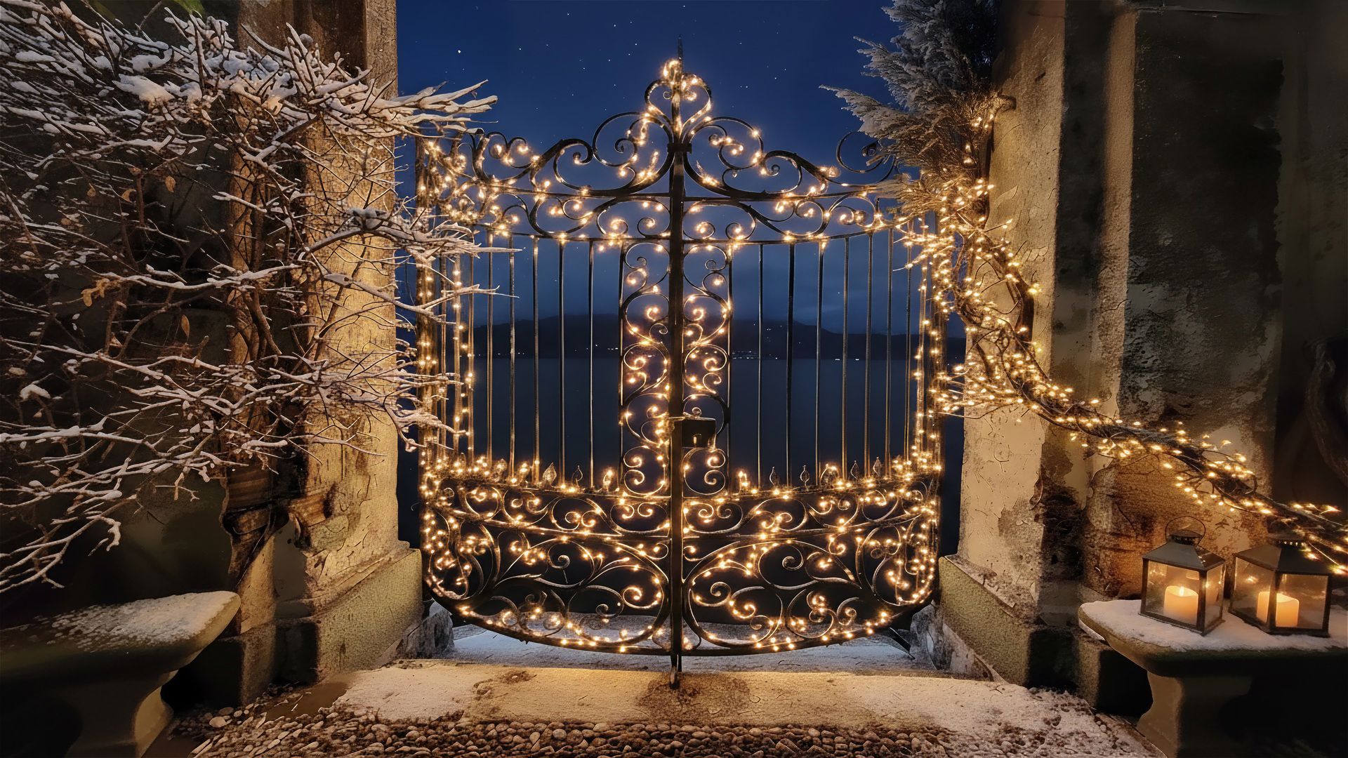 Hotel Villa Cipressi - Villa Cipressi Christmas Garden 3