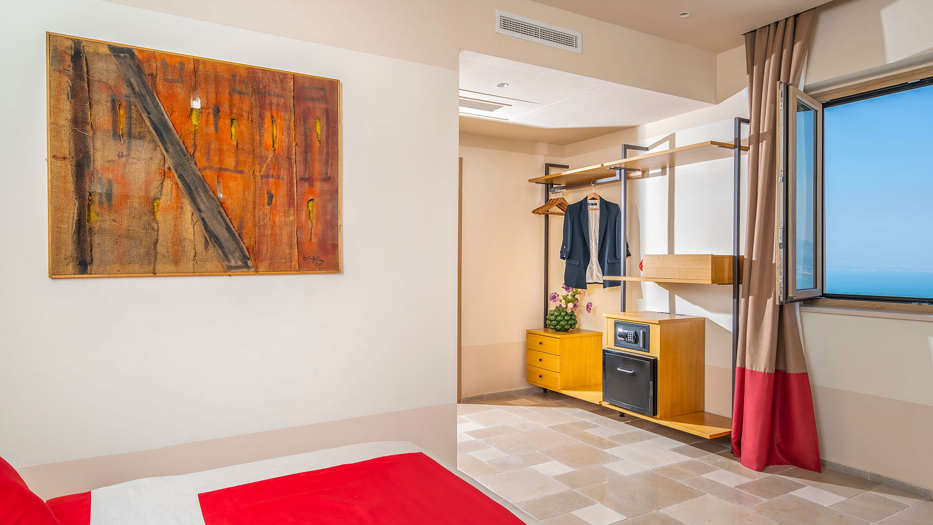 Superior con balcone e vista mare 2