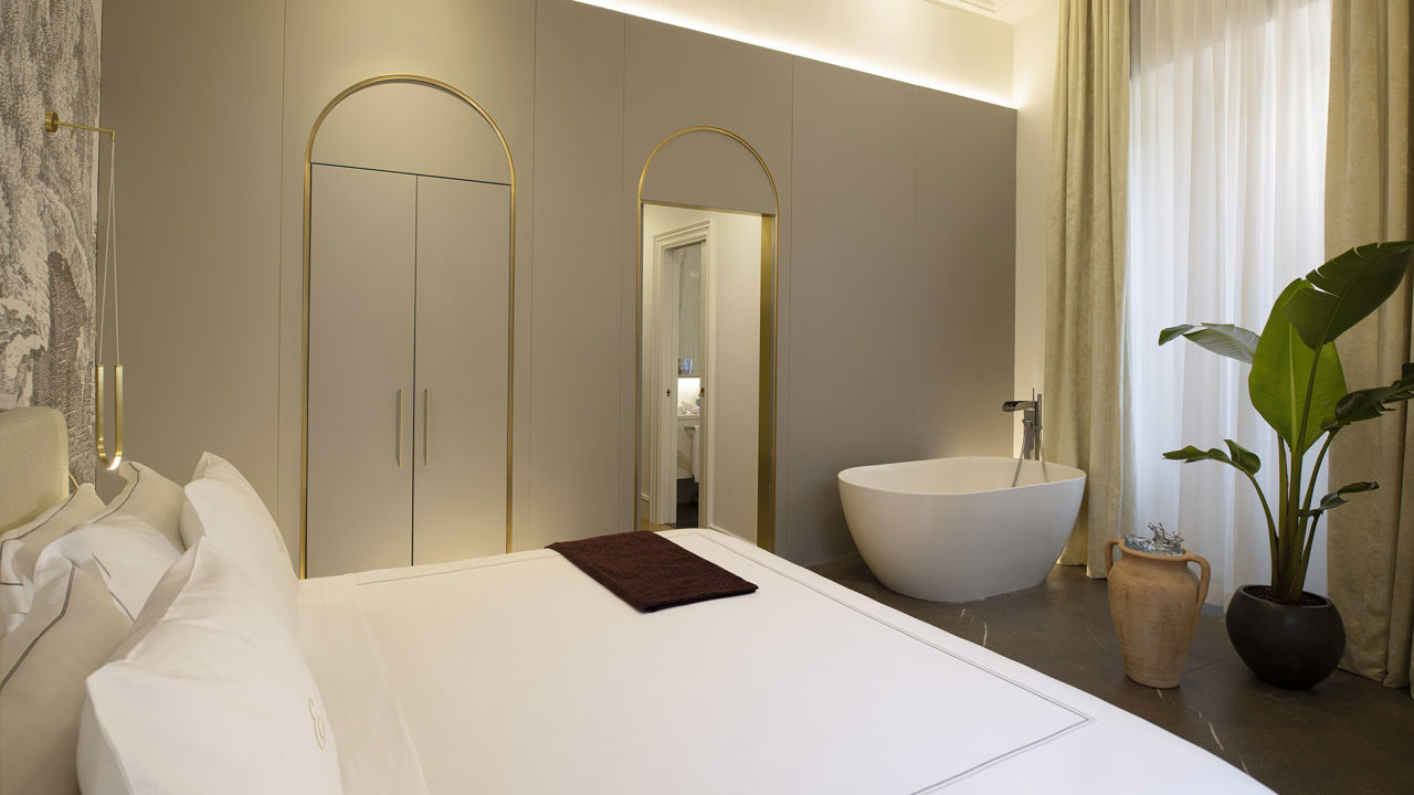 Discover the rooms of Elizabeth Unique Rome