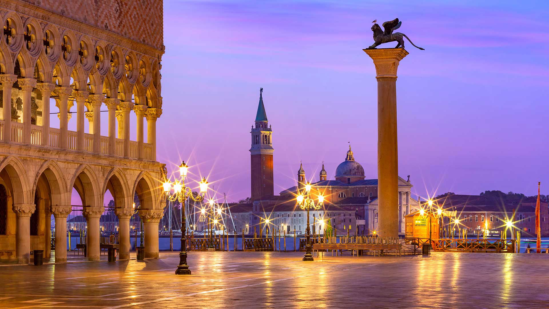 Ammirare i tramonti di Venezia 1