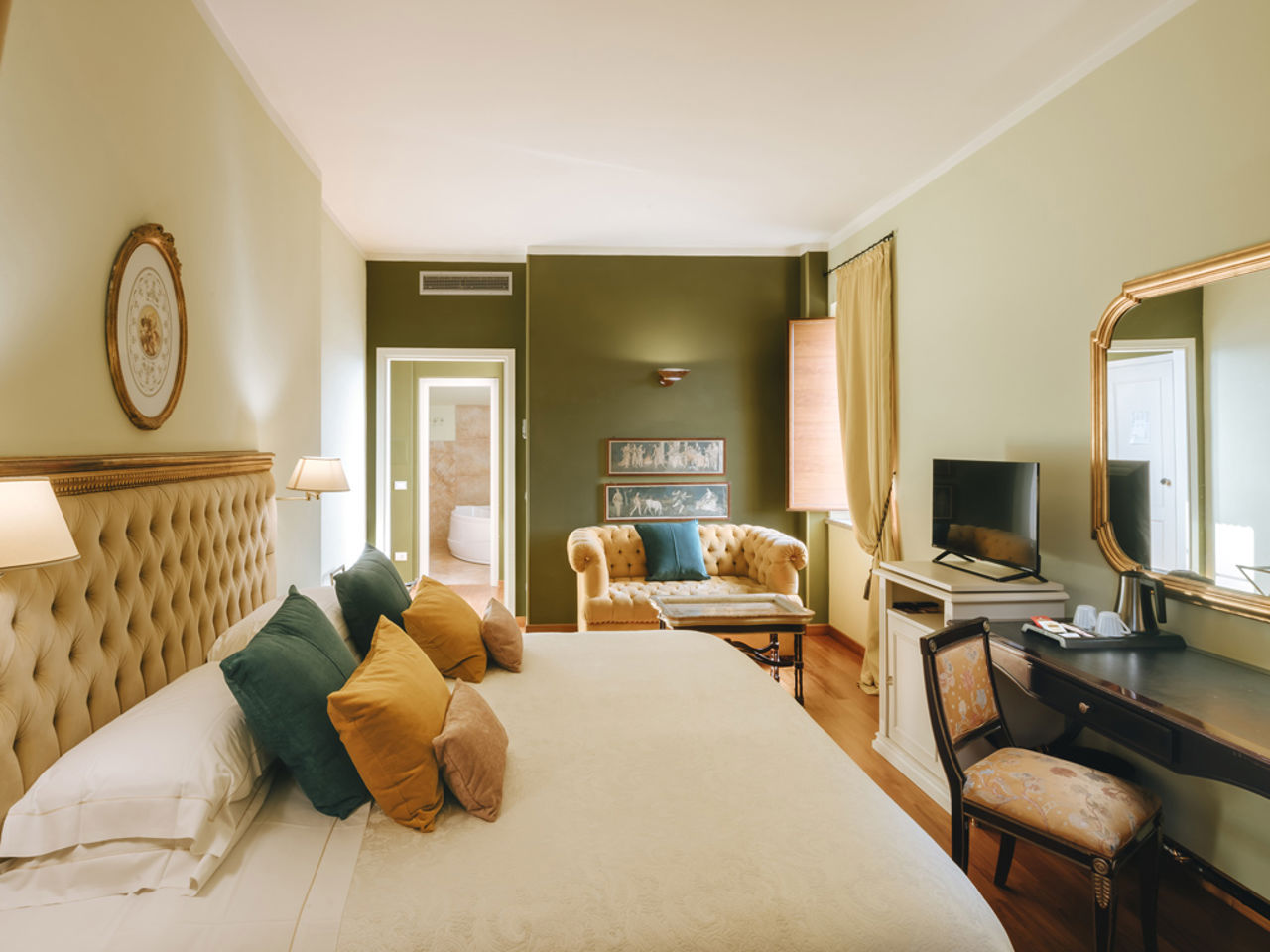 Junior Suite con Terrazza e Vista Valle - Eleganza e comfort con una terrazza privata affacciata sulla valle Umbra.