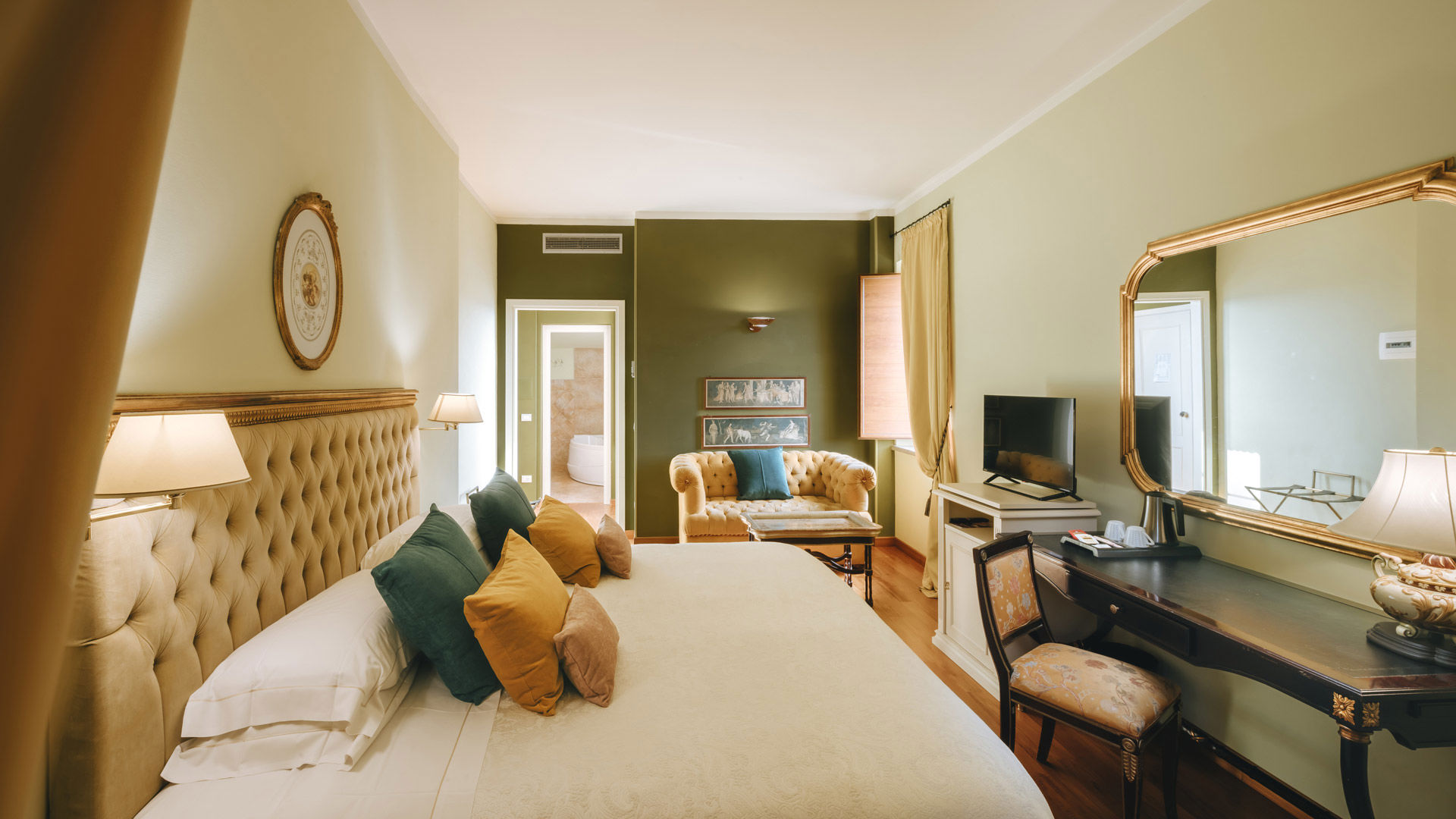  Junior Suite with Terrace and Valley View - Luxury and comfort with a private terrace overlooking the Umbrian valley.