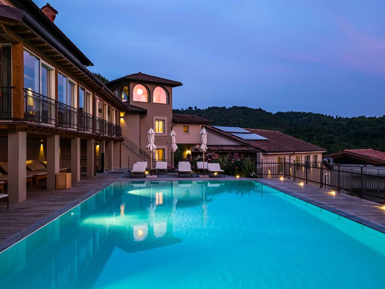La piscina di Casa Mana