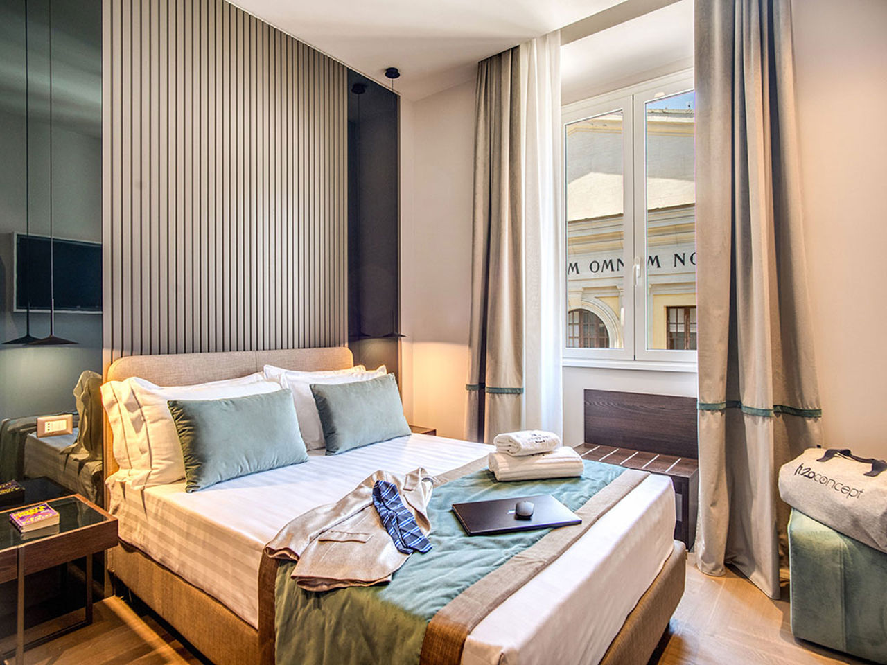 Discover the rooms at 77 Hotel in Rome, near Colosseum