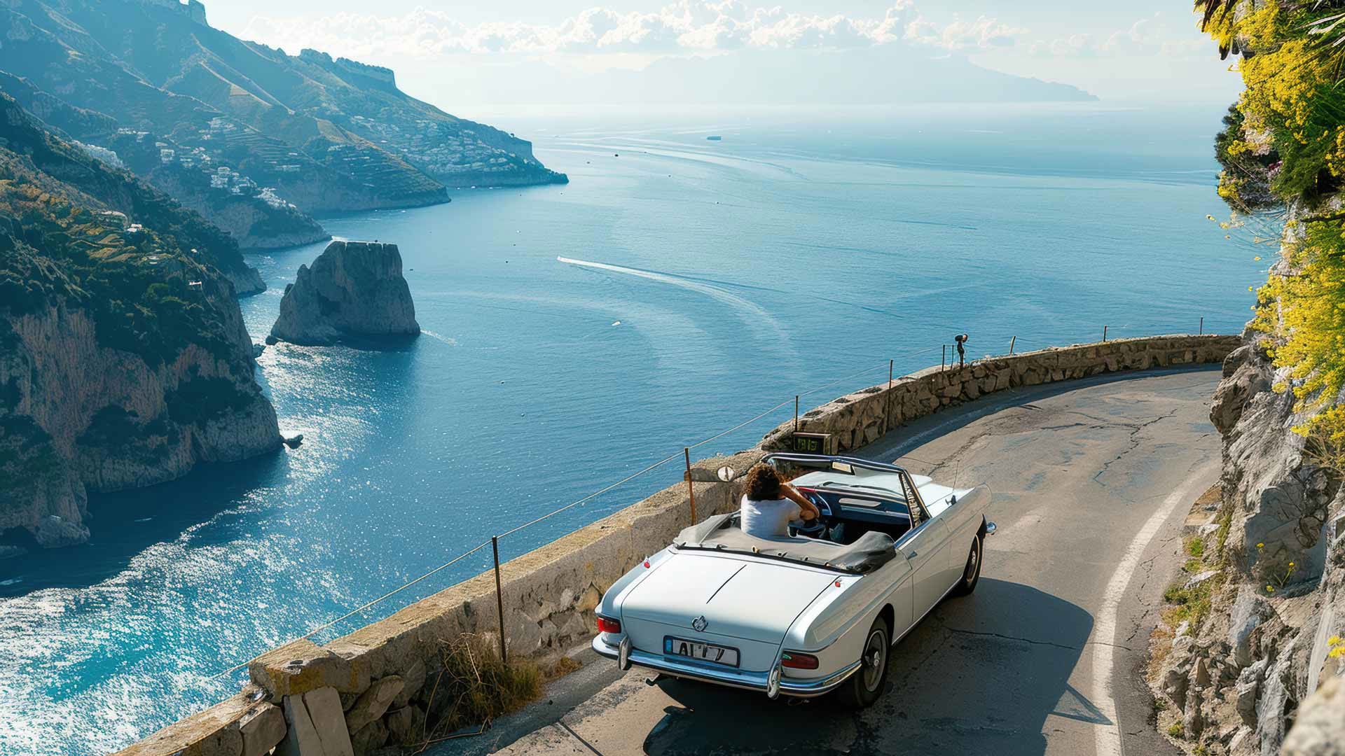 Visit the Amalfi Coast by car! 6