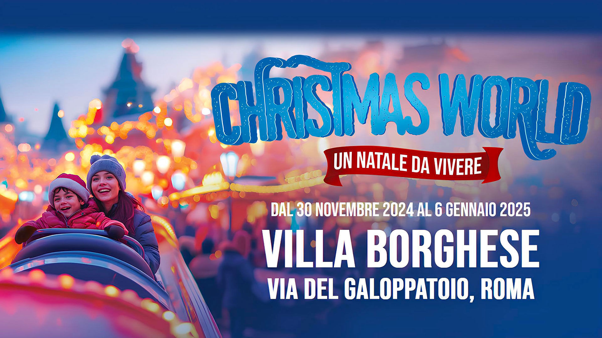 Christmas World at Villa Borghese
