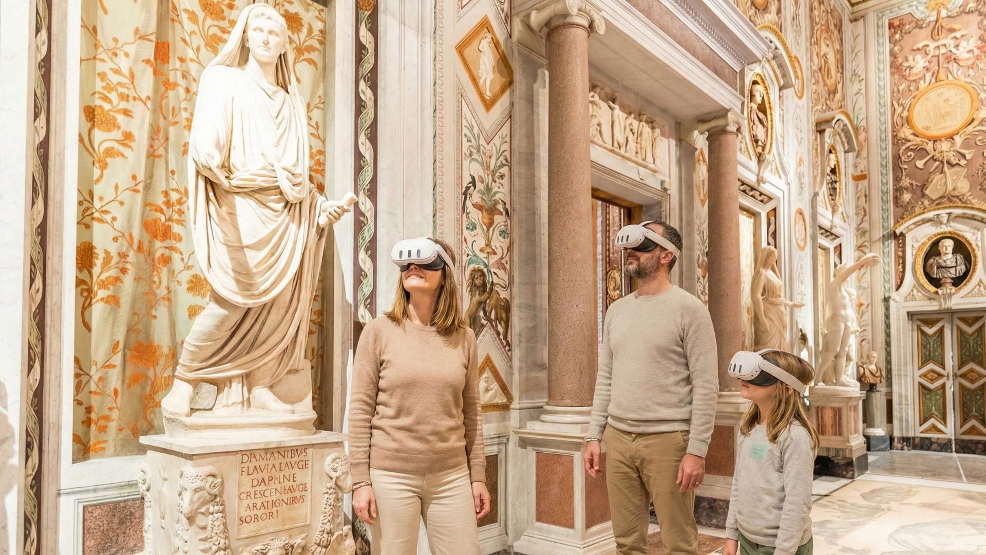 A Virtual Reality Tour of Galleria Borghese in Rome