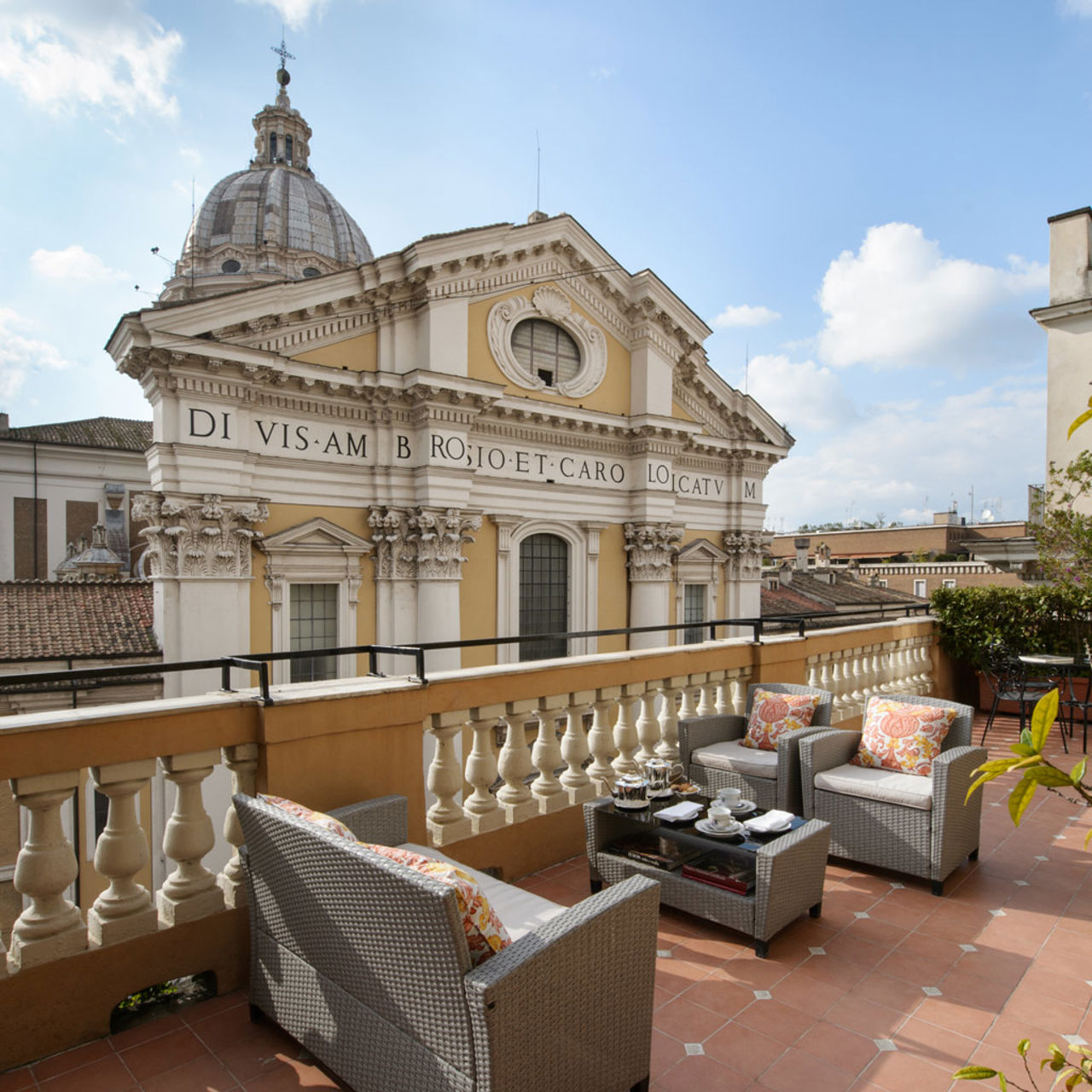 Suite al Grand Hotel Plaza con Terrazza Privata 10