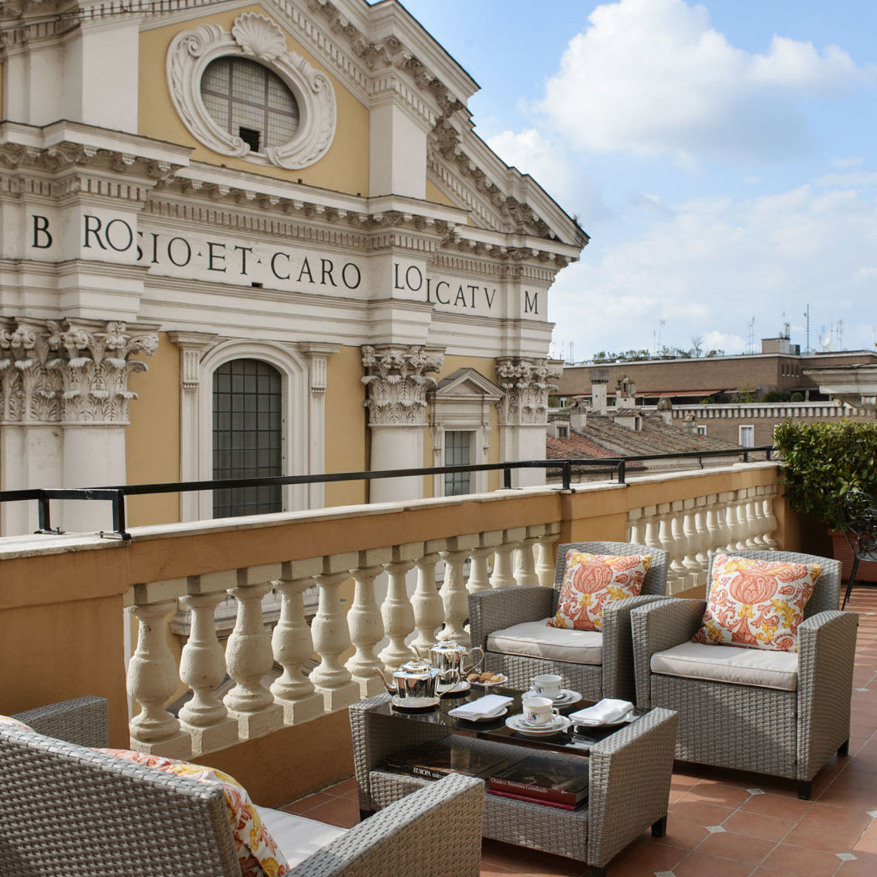 Suite al Grand Hotel Plaza con Terrazza Privata 7