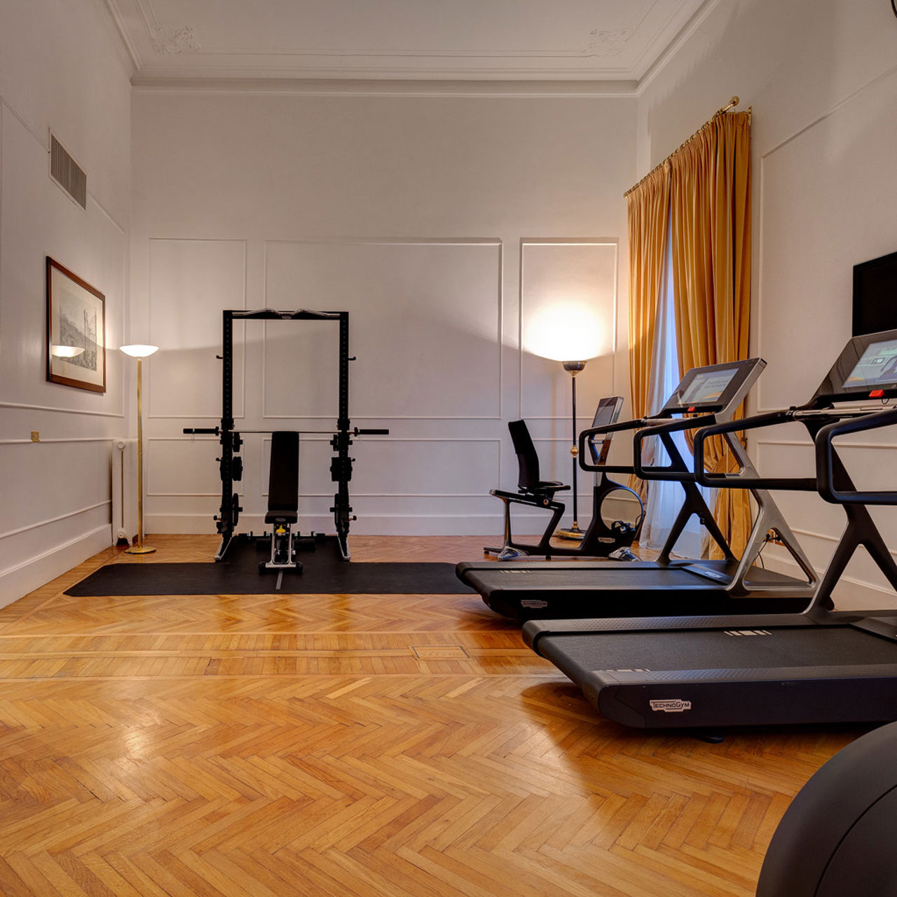 Fitness, an experience of well-being at the Grand Hotel Plaza 7