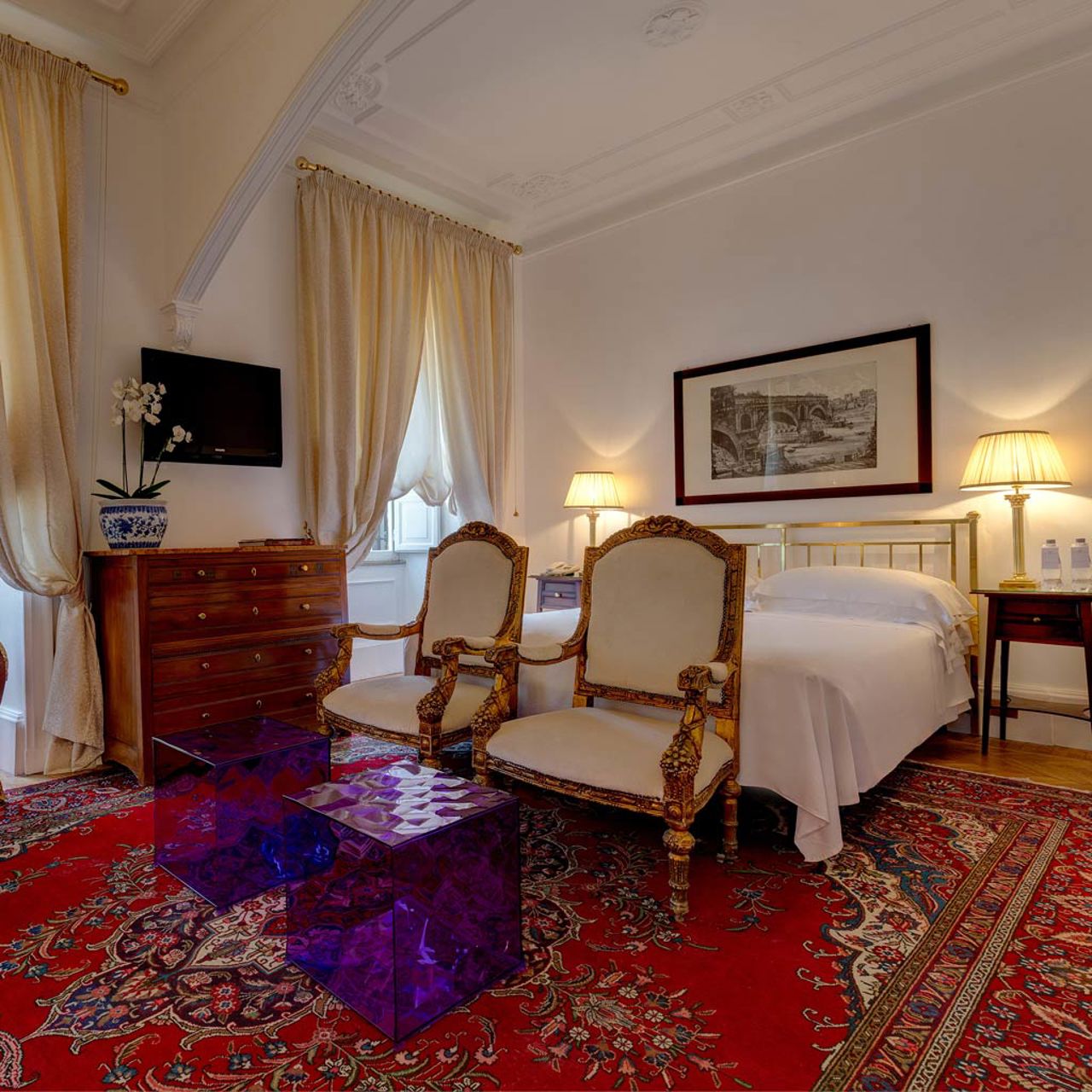 Camere Deluxe in hotel di lusso a Roma 5