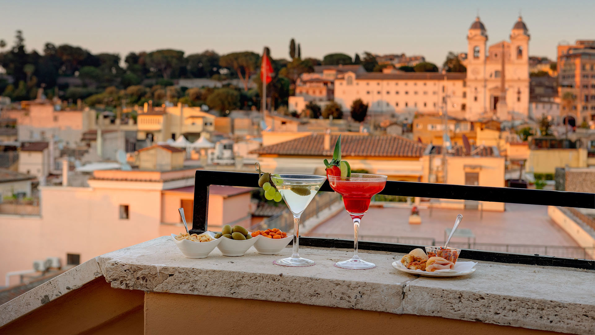 The Trinità dei Monti Terrace - for a special occasion in Rome