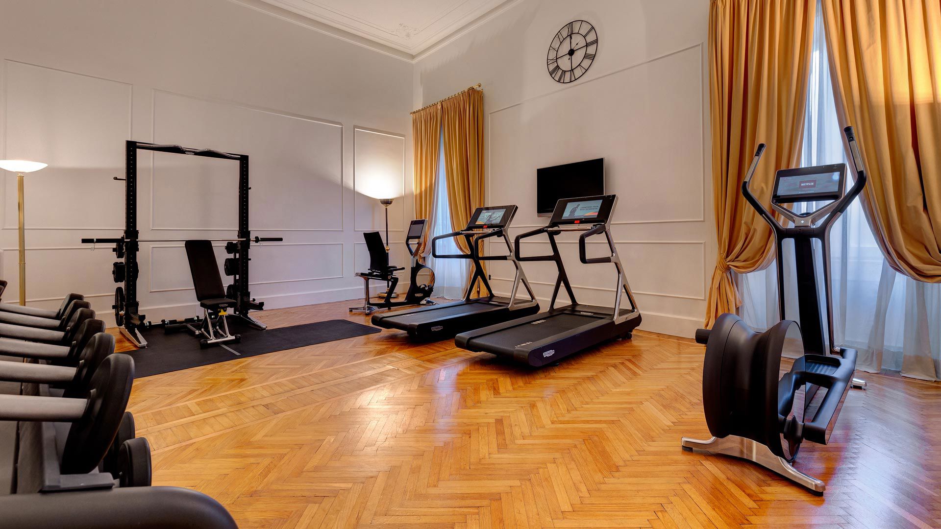 Fitness, an experience of well-being at the Grand Hotel Plaza