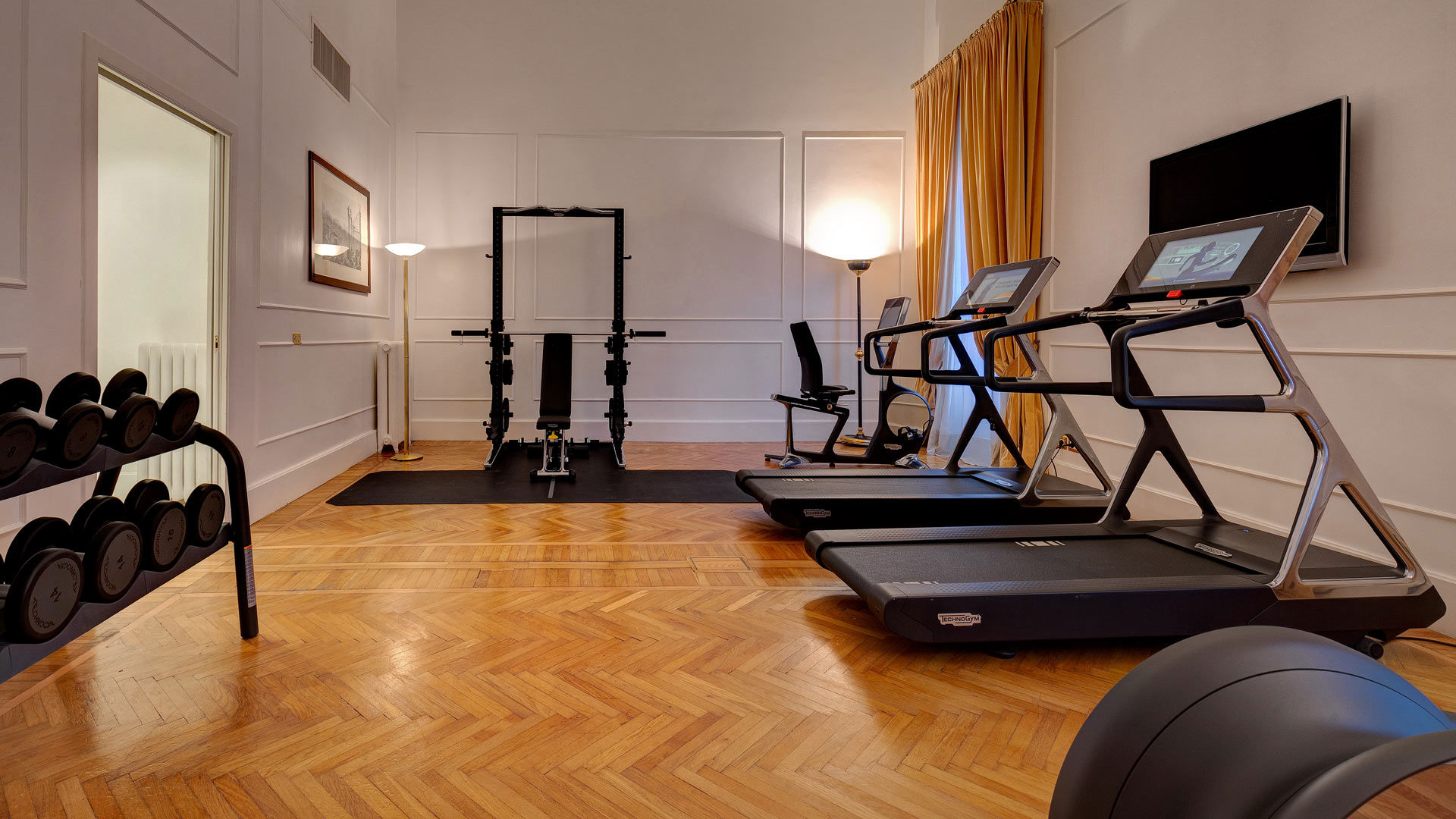 Fitness, an experience of well-being at the Grand Hotel Plaza