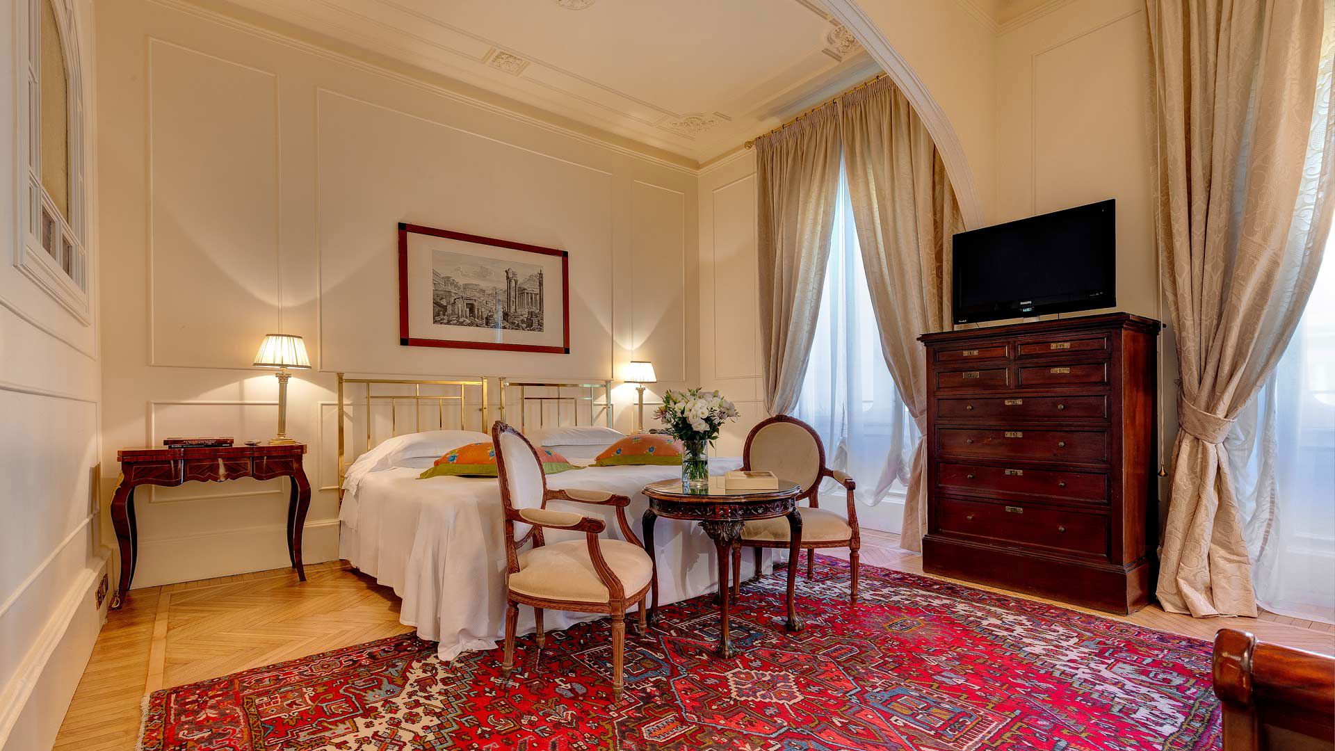 Camere Deluxe in hotel di lusso a Roma