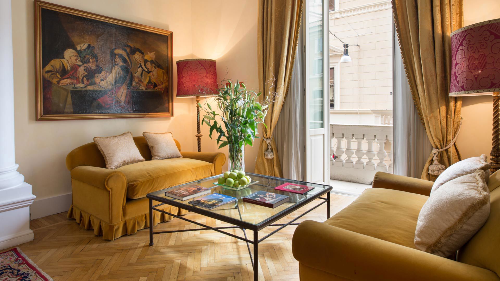 Pietro Mascagni Presidential Suite - with view of Via del Corso