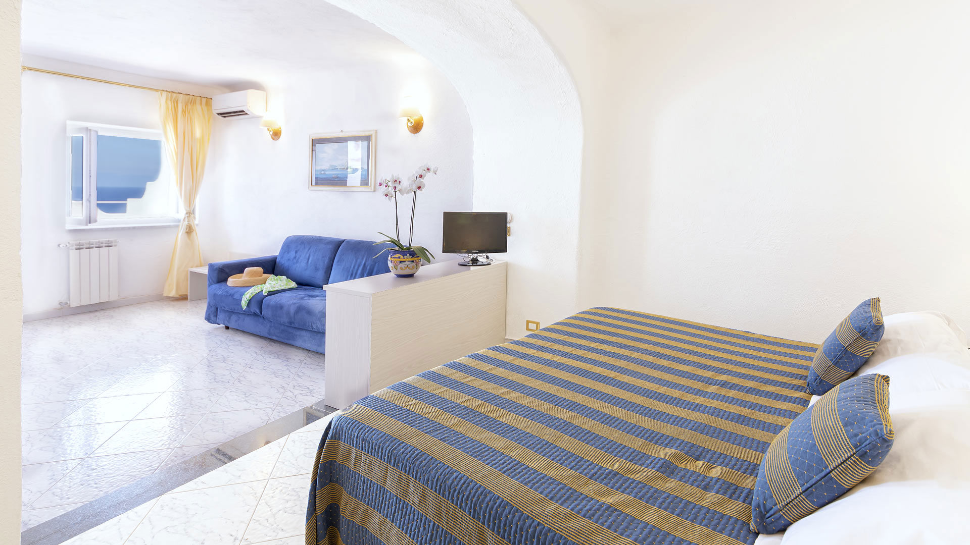Junior Suite vista mare frontale - 30 m² | Vista mare frontale | Balcone o terrazzo privato