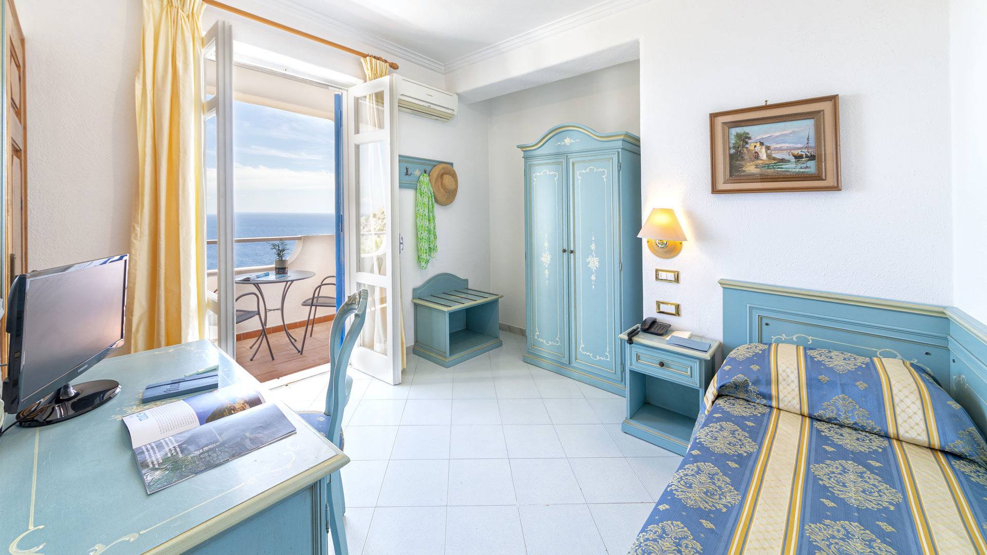 Camera Singola vista Mare - 15 m² | Vista mare | Balcone o terrazzo privato