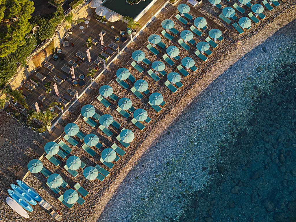 Discover The Beach Club At La Plage Resort In Taormina