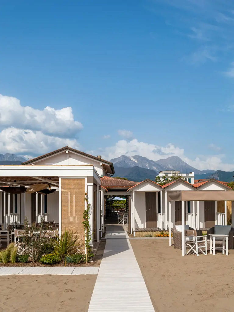 Bagno Felice Second entrance to the beach club