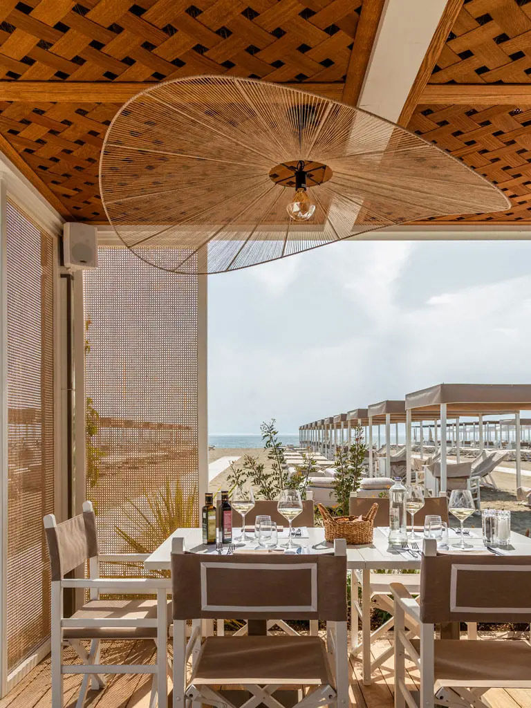 Bagno Felice Secondo restaurant table